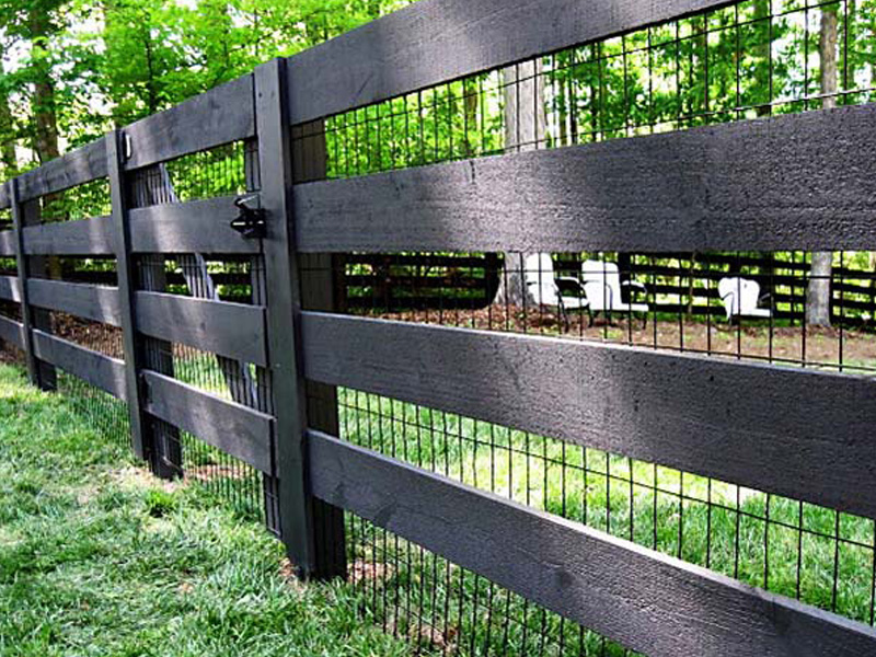 Fence staining - Birmingham Alabama